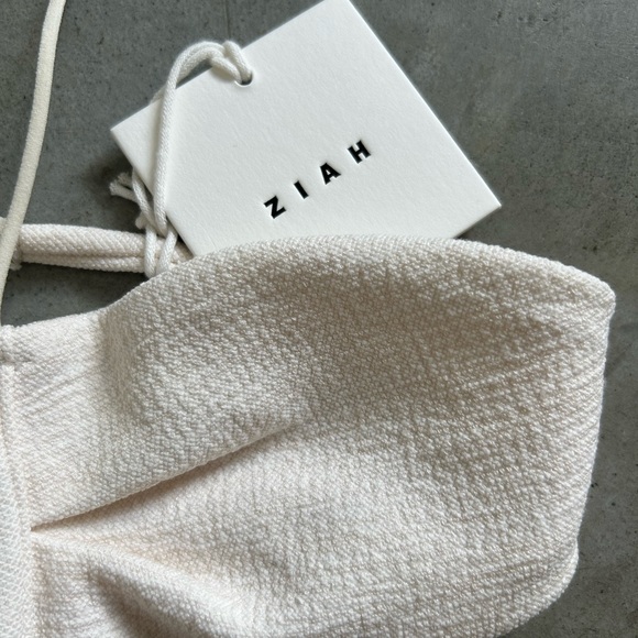 Ziah x St. Agni BNWT “the Neal” halter top. Ecru boucle - small - Picture 6 of 6